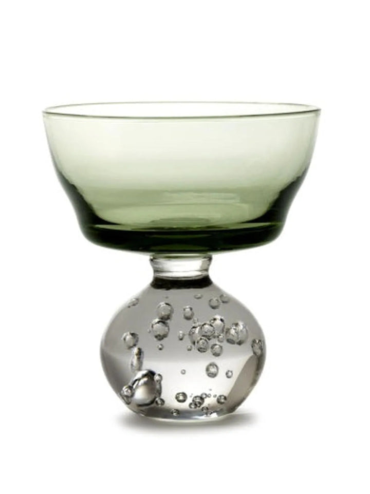 Serax - Bela Silva - Steelpglas M Groen Eternal Snow - Set van 6