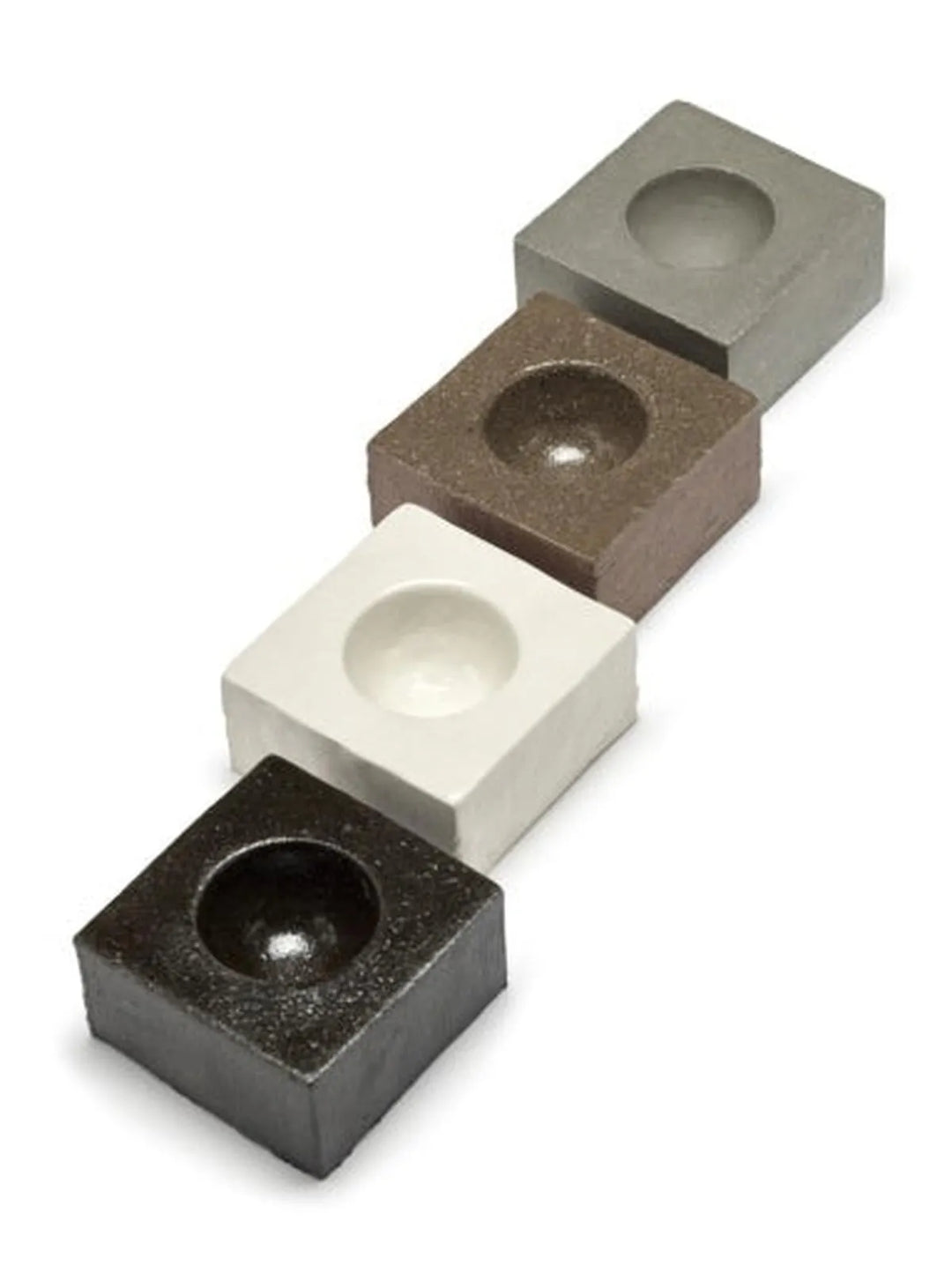 Serax - Catharina Bossaert - Eierdoppen Eierdopje Zwart Uovo - Set van 2