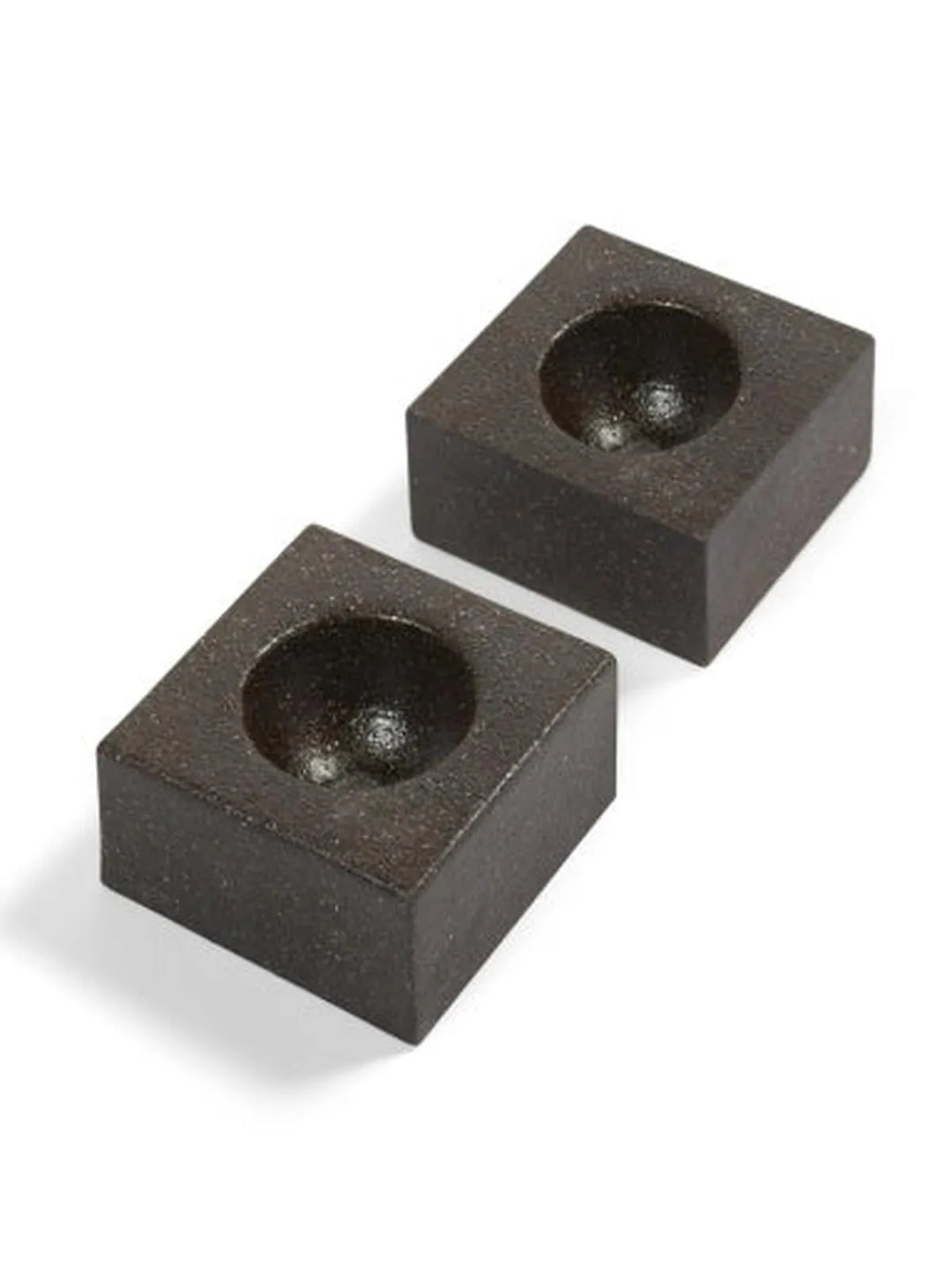 Serax - Catharina Bossaert - Eierdoppen Eierdopje Zwart Uovo - Set van 2