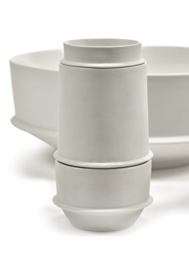 Serax - Kelly Wearstler - BEKER ALABASTER DUNE - Set van 2