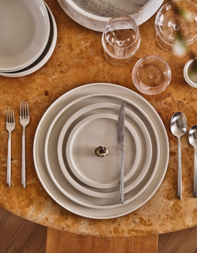 Serax - Kelly Wearstler - BORD M ALABASTER DUNE - Set van 2