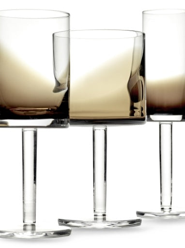 Serax - Kelly Wearstler - CHAMPAGNE GLAS AMBER ZUMA - Set van 4