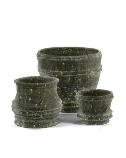 Serax - Kelly Wearstler - PLANTENPOT 01 S DONKER GROEN MESA