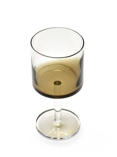 Serax - Kelly Wearstler - RODEWIJNGLAS AMBER ZUMA - Set van 4