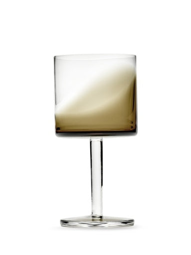 Serax - Kelly Wearstler - RODEWIJNGLAS AMBER ZUMA - Set van 4