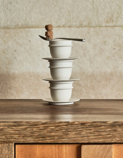 Serax - Kelly Wearstler - SCHOTEL ESPRESSOKOP ALABASTER DUNE - Set van 2