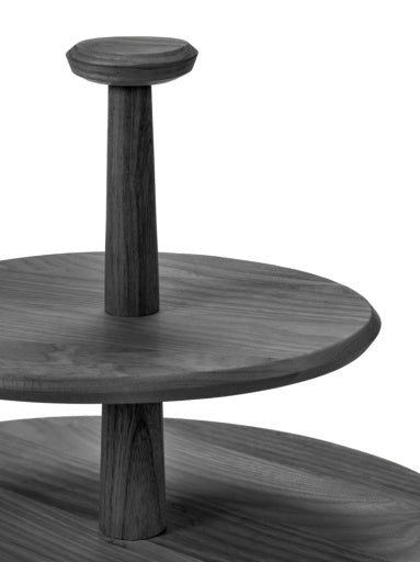 Serax - Kelly Wearstler - SERVEERTOREN 01 ZWART DUNE