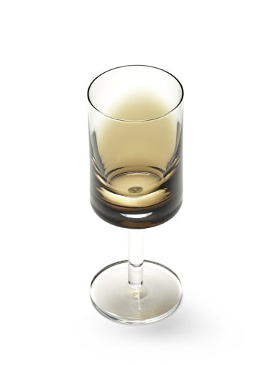 Serax - Kelly Wearstler - WITTEWIJNGLAS AMBER ZUMA - Set van 4