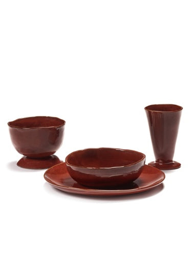 Serax - Marie Michielssen - BORD L VENETIAN RED LA MÈRE - Set van 2
