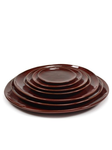 Serax - Marie Michielssen - BORD M VENETIAN RED LA MÈRE - Set van 2