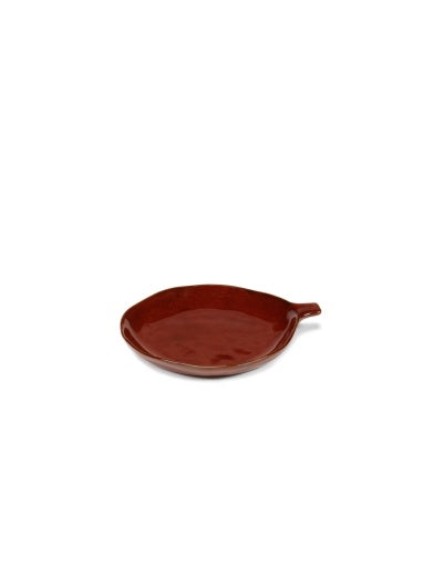 Serax - Marie Michielssen - BORD MET HANDVAT VENETIAN RED LA MÈRE - Set van 2