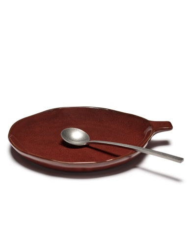 Serax - Marie Michielssen - BORD MET HANDVAT VENETIAN RED LA MÈRE - Set van 2