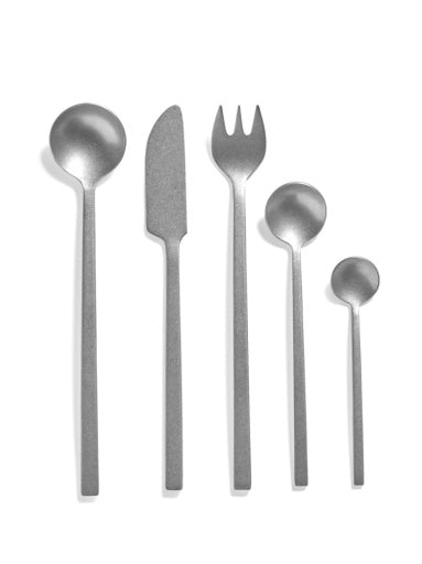 Serax - Marie Michielssen - DESSERTLEPEL MIRROR STONEWASHED LA MÈRE - Set van 6