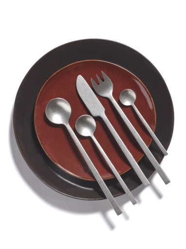 Serax - Marie Michielssen - DESSERTLEPEL MIRROR STONEWASHED LA MÈRE - Set van 6