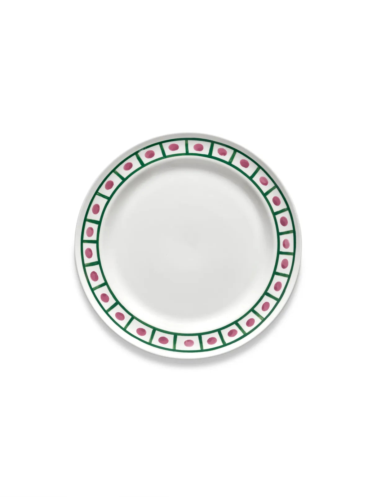 Serax - Marie Michielssen - Dinerbord Paars Groen Charly - Set van 2