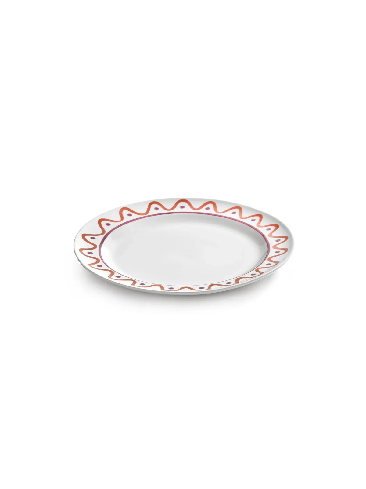 Serax - Marie Michielssen - Dinerbord Paars Oranje Charly - Set van 2