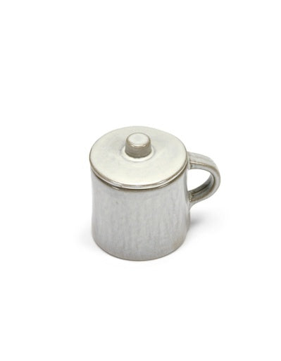 Serax - Marie Michielssen - ESPRESSOKOP + DEKSEL OFF WHITE LA MÈRE - Set van 2