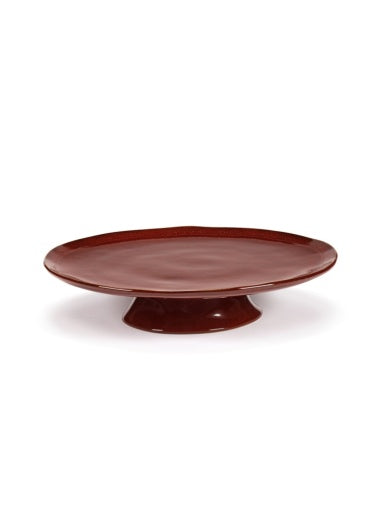 Serax - Marie Michielssen - GROOT BORD OP VOET VENETIAN RED LA MÈRE