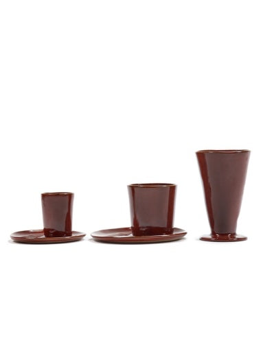 Serax - Marie Michielssen - KOFFIEKOP VENETIAN RED LA MÈRE - Set van 2