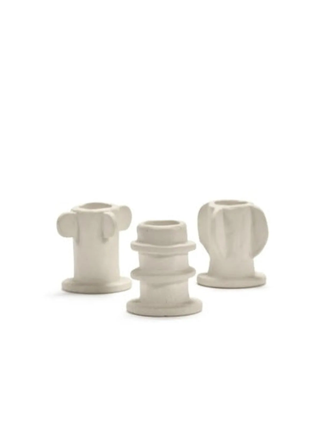 Serax - Marie Michielssen - Kaarsenhouder 02 Ass/3 Beige Molly - Set van 3