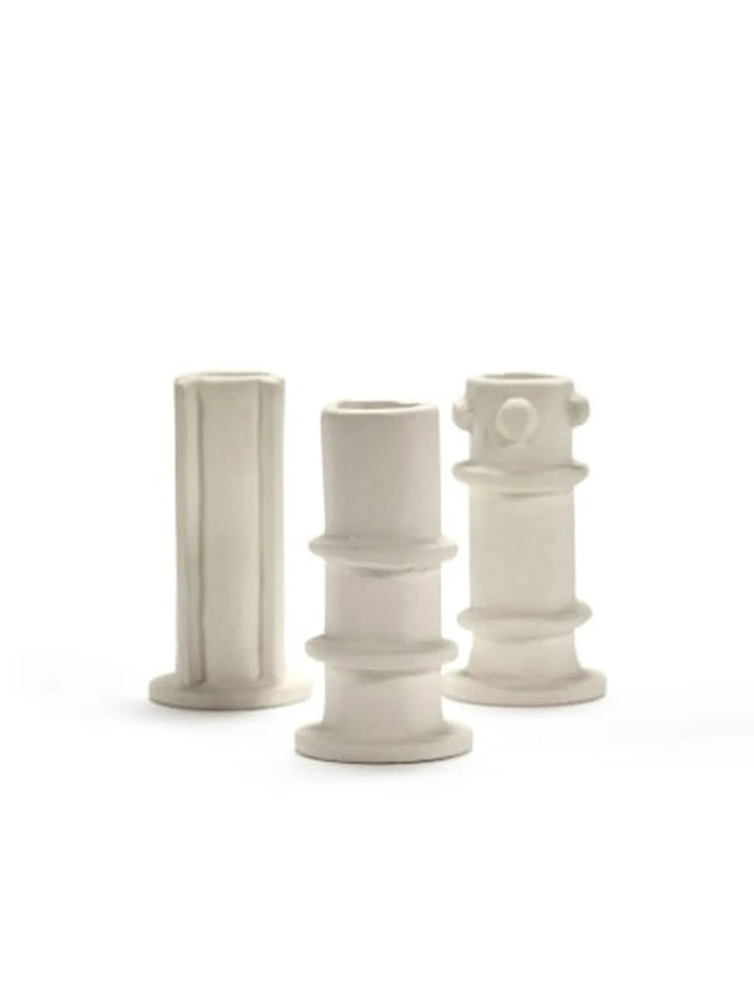 Serax - Marie Michielssen - Kaarsenhouder 03 Ass/3 Beige Molly - Set van 3