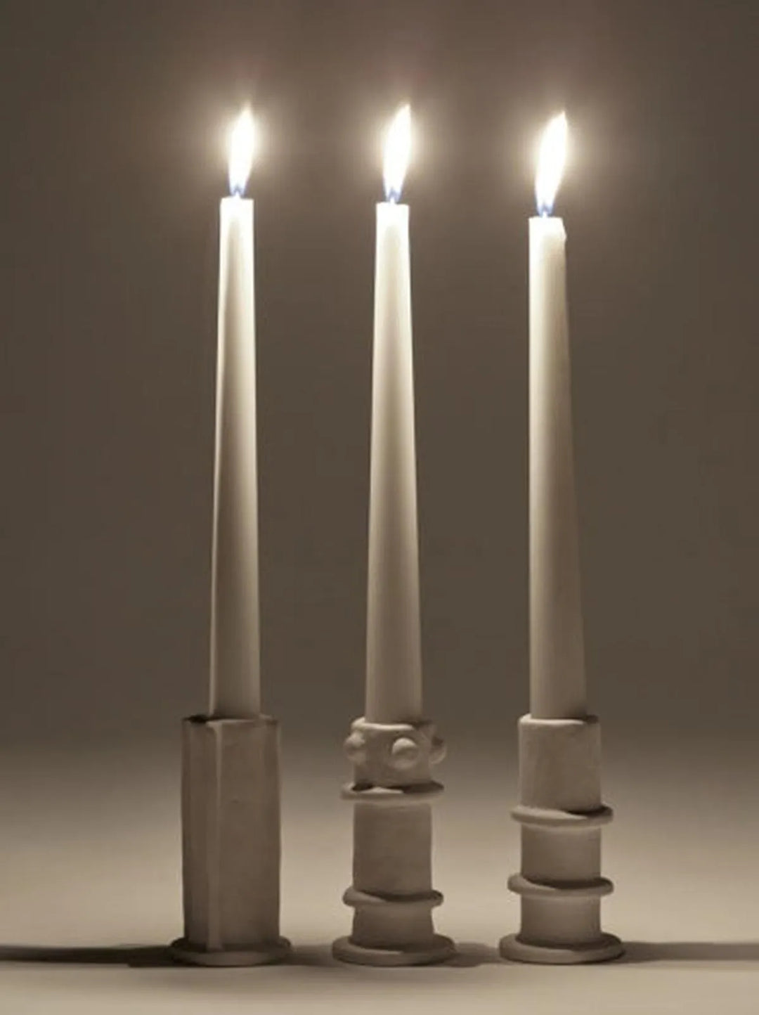 Serax - Marie Michielssen - Kaarsenhouder 03 Ass/3 Beige Molly - Set van 3