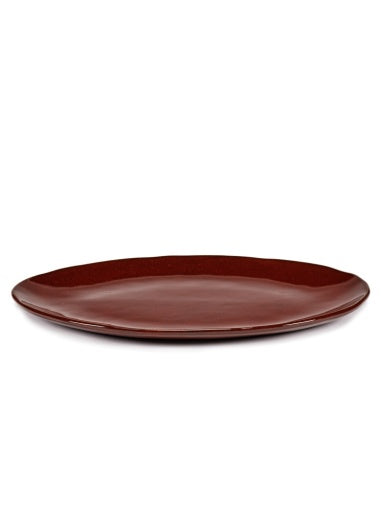 Serax - Marie Michielssen - OVALEN BORD VENETIAN RED LA MÈRE - Set van 2