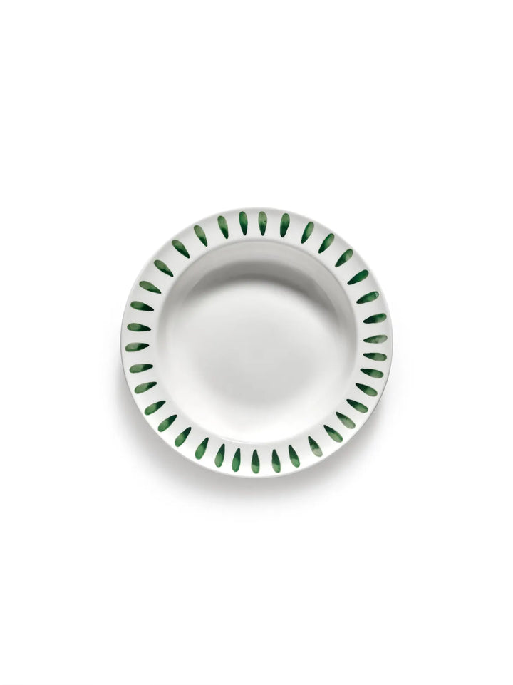 Serax - Marie Michielssen - Pastabord Groen Charly - Set van 2
