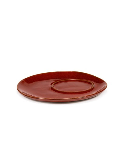 Serax - Marie Michielssen - SCHOTEL CAFÉ LUNGO VENETIAN RED LA MÈRE - Set van 2