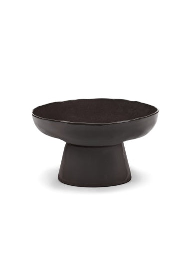 Serax - Marie Michielssen - SERVEERSCHAAL OP VOET EBONY LA MÈRE