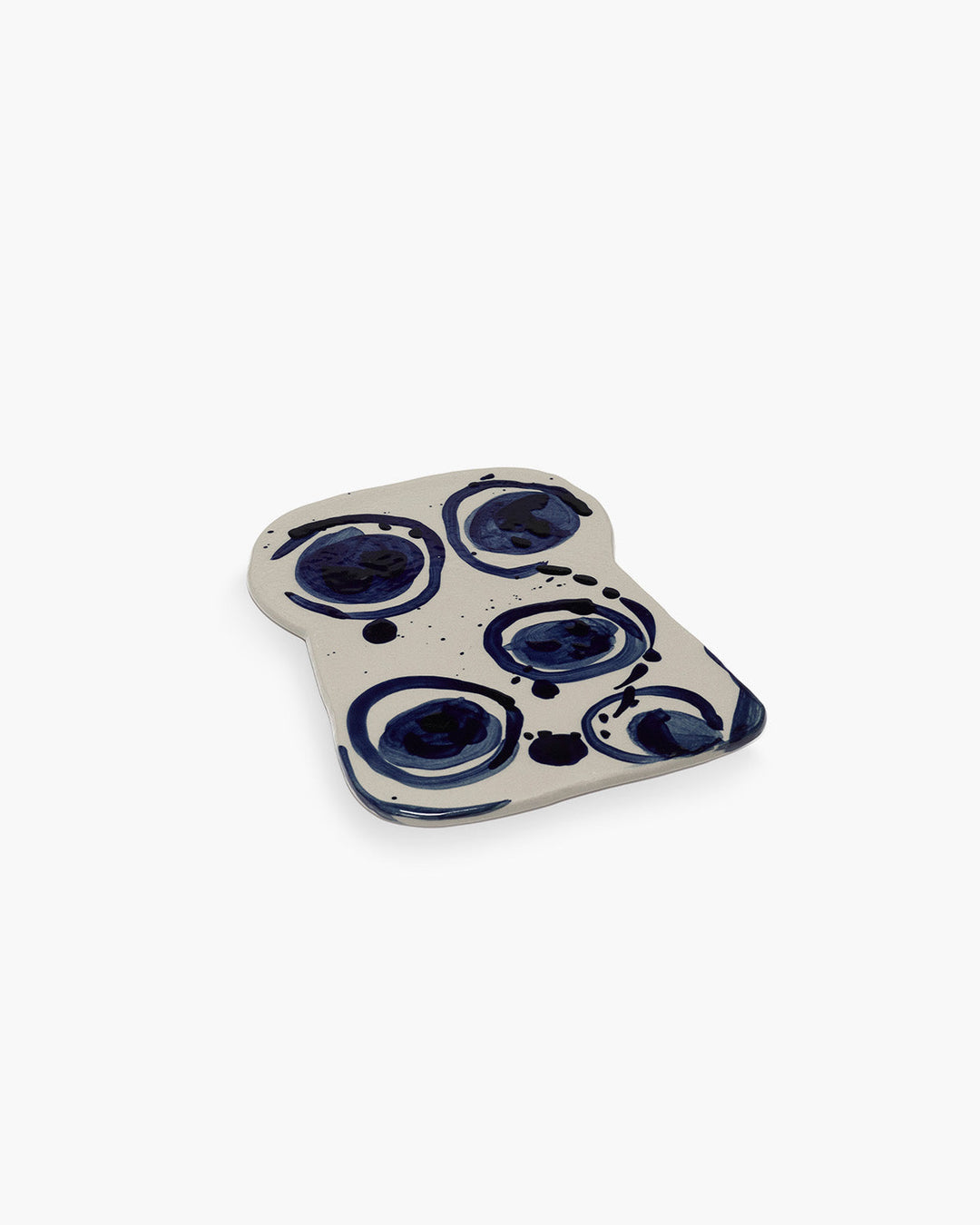 Serax - Marie Michielssen - Serveerbord Beige/Blauw Sophia - Set van 2