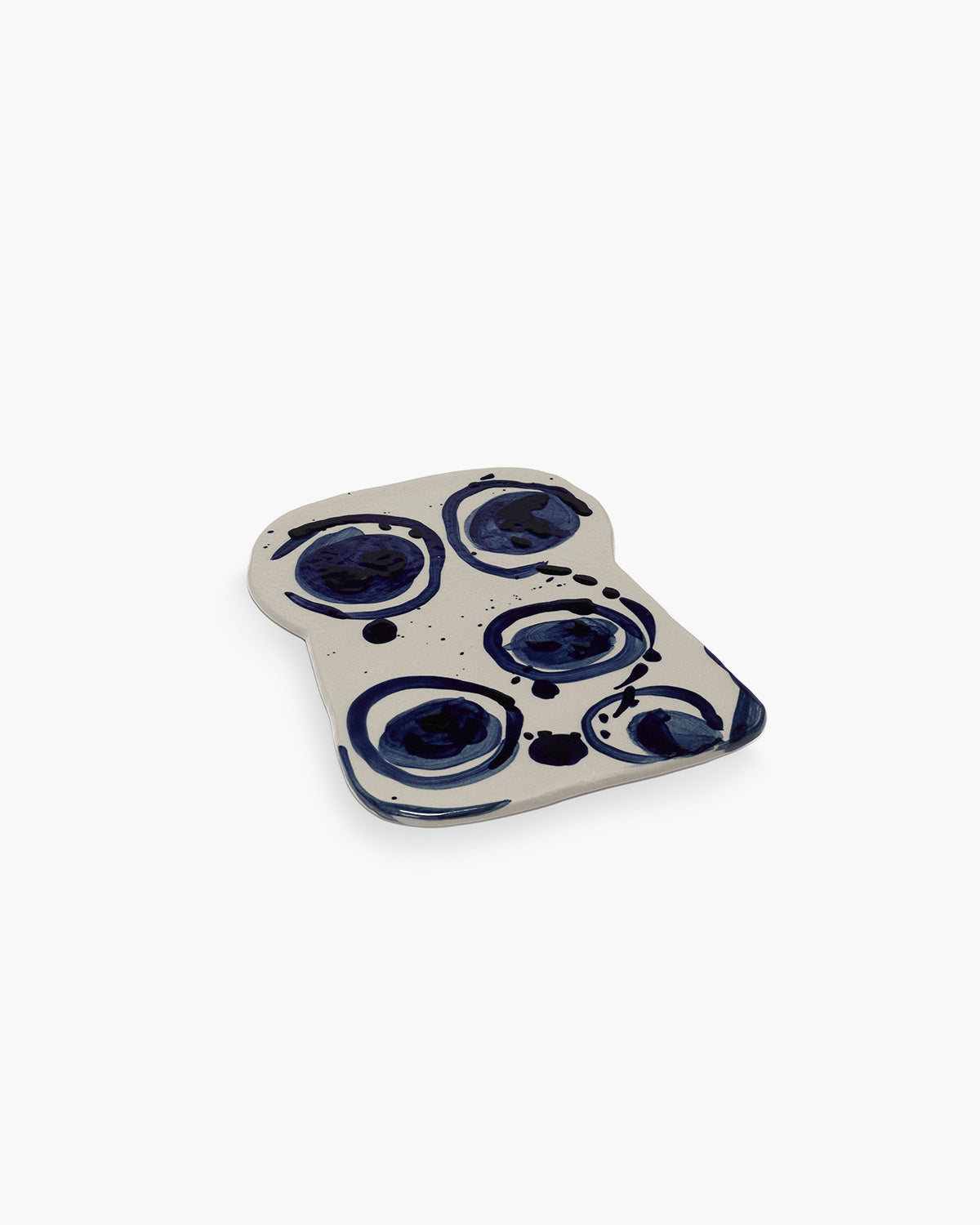 Serax - Marie Michielssen - Serveerbord Beige/Blauw Sophia - Set van 2
