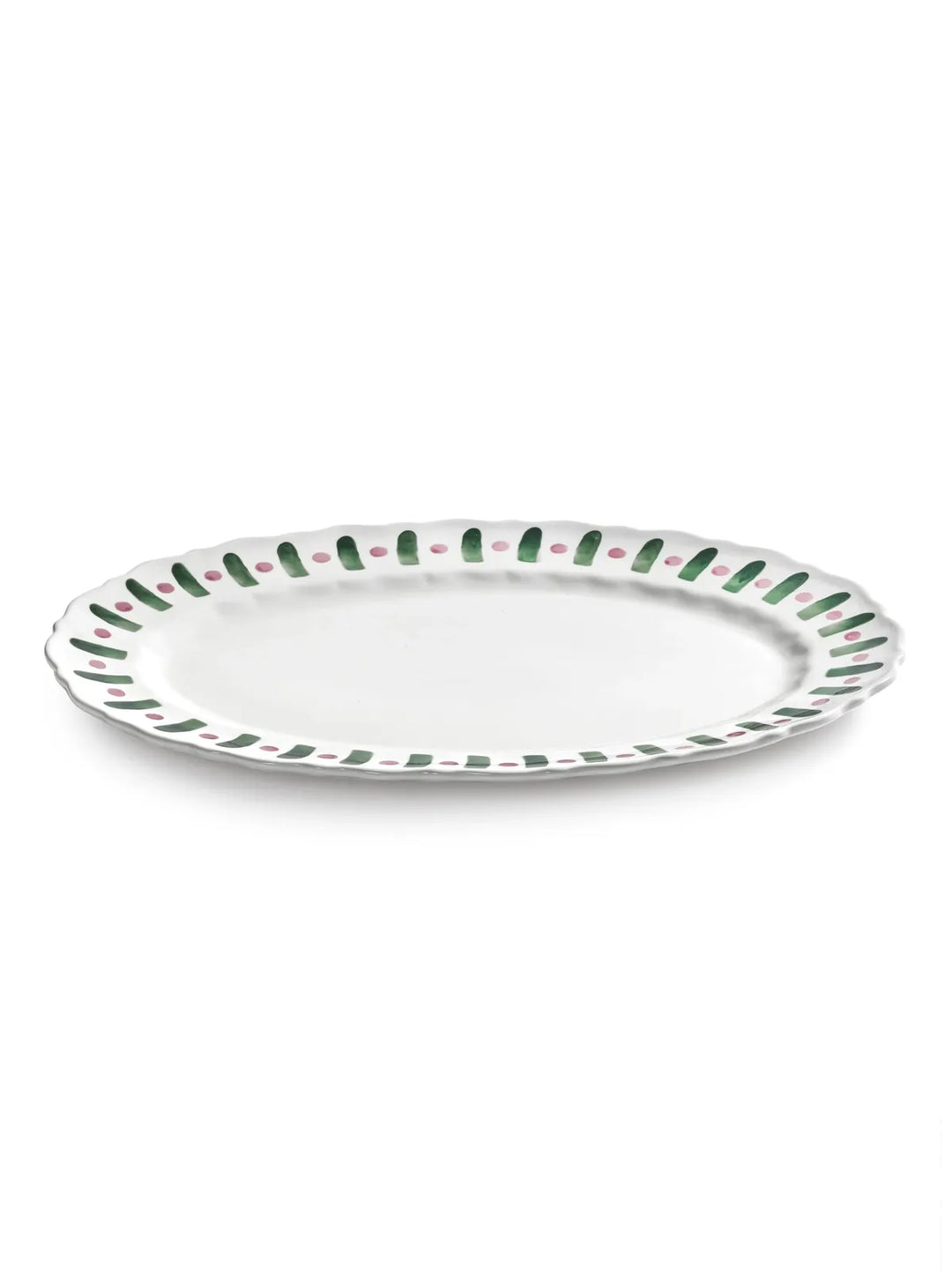 Serax - Marie Michielssen - Serveerbord Paars Groen Ovaal Charly