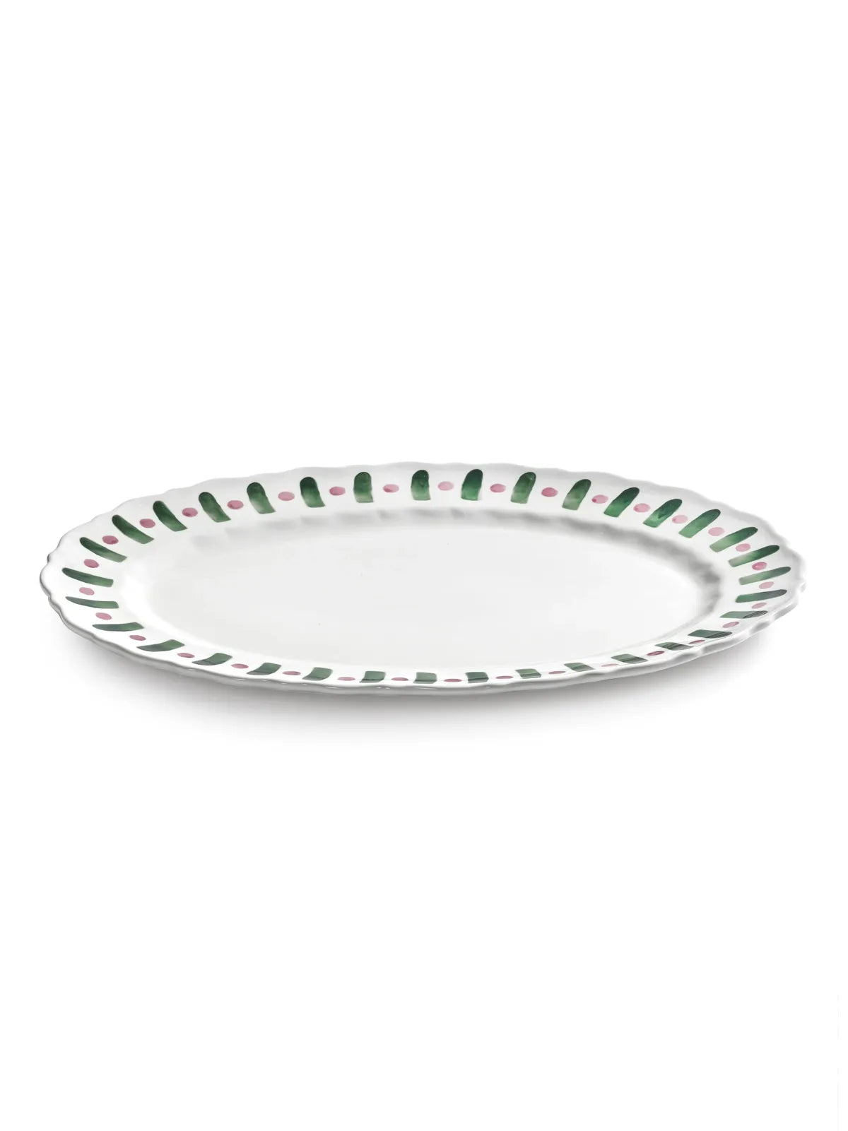Serax - Marie Michielssen - Serveerbord Paars Groen Ovaal Charly