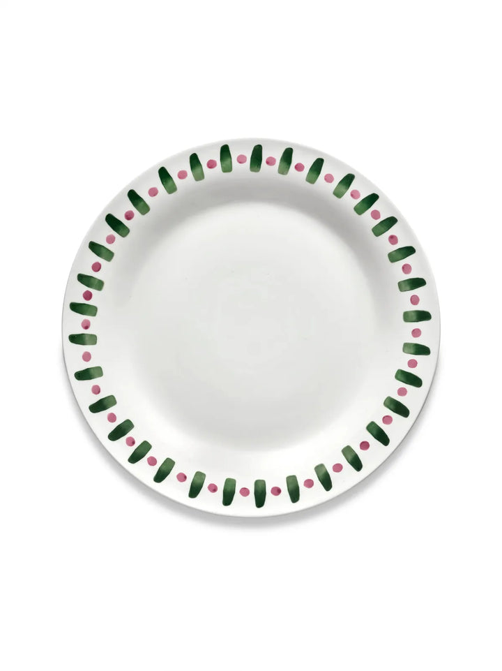 Serax - Marie Michielssen - Serveerbord Paars Groen Rond Charly