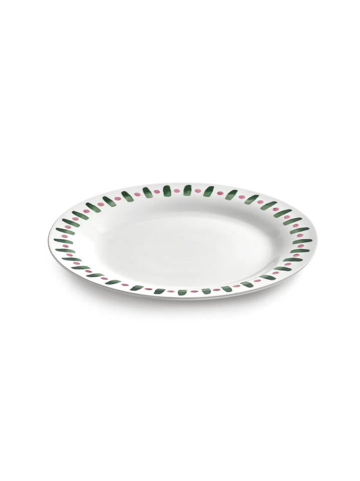 Serax - Marie Michielssen - Serveerbord Paars Groen Rond Charly
