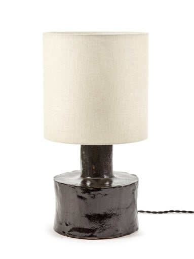Serax - Marie Michielssen - TAFELLAMP ZWART - BEIGE CATHERINE