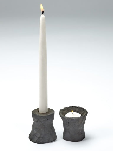 Serax - Marie Michielssen - THEELICHTHOUDER L ZWART MARIE