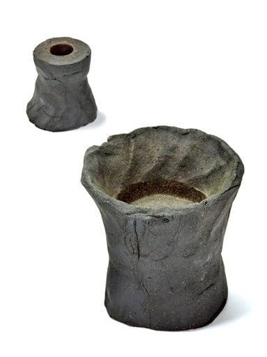 Serax - Marie Michielssen - THEELICHTHOUDER L ZWART MARIE