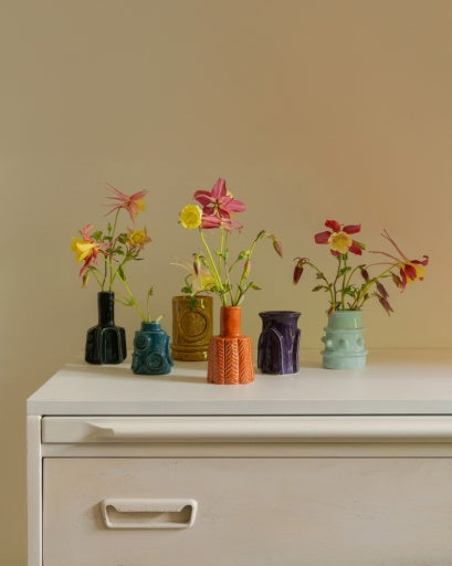 Serax - Marie Michielssen - VAAS ASS/6 GEGLAZUURD MOLLY - Set van 6