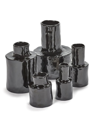 Serax - Marie Michielssen - VASE 05 ZWART HÉLÉNA MARIE