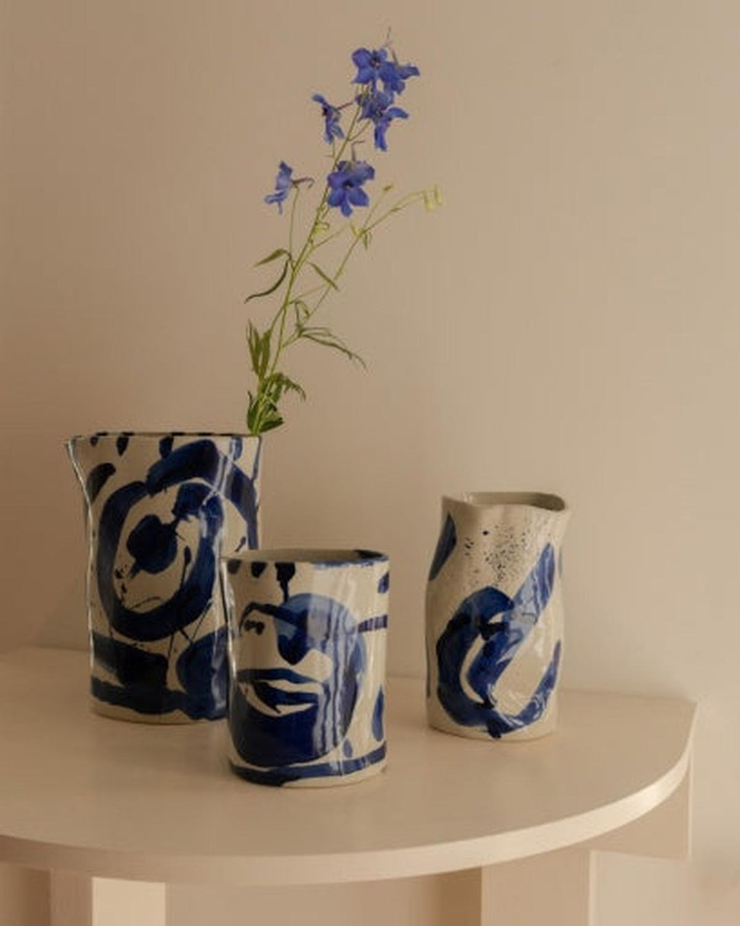 Serax - Marie Michielssen - Vaas M Blauw Sophia