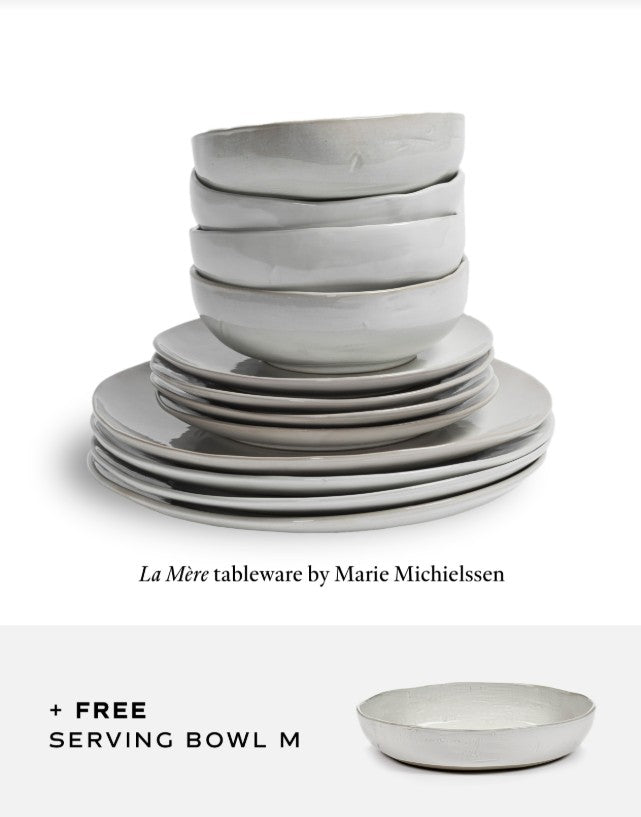 Serax - Marie Michielssen - STARTSET OFF WHITE LA MÈRE 12PCS