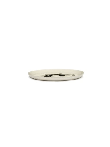 Serax - Ottolenghi - BORD L DONKERBLAUW DOTS WIT FEAST - Set van 2