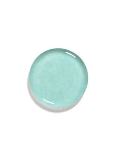 Serax - Ottolenghi - BORD L DONKERBLAUW DOTS WIT FEAST - Set van 2
