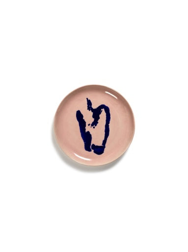 Serax - Ottolenghi - BORD M ROZE PAPRIKA BLAUW FEAST - Set van 2