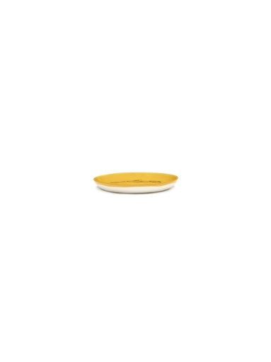 Serax - Ottolenghi - BORD XS GEEL DOTS ZWART FEAST - Set van 4