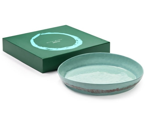 Serax - Ottolenghi - SERVEERKOM M AZUUR STRIPES ROOD FEAST