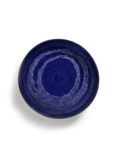Serax - Ottolenghi - SERVEERKOM M DONKERBLAUW WIT FEAST