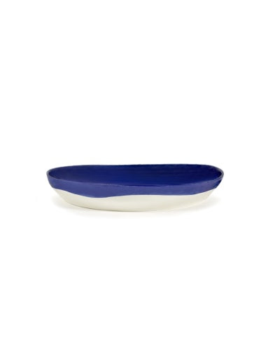 Serax - Ottolenghi - SERVEERKOM M DONKERBLAUW WIT FEAST